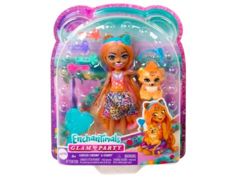 Lalka Enchantimals Gepard Deluxe Mattel - 4