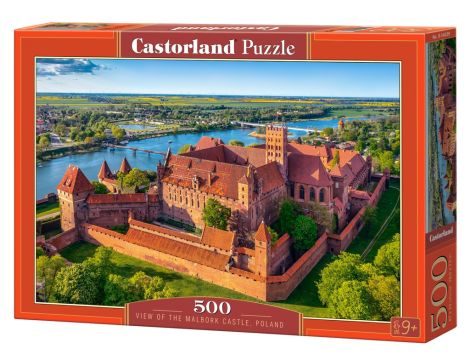 Puzzle Widok Na Zamek W Malborku Polska 500el