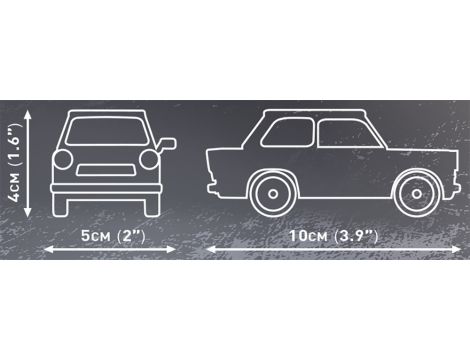 Klocki Trabant 601 COBI - 4