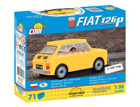 Klocki Polski Fiat 126P COBI - 2