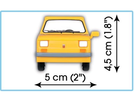 Klocki Polski Fiat 126P COBI - 6