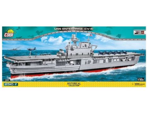 Klocki USS Enterprise CV-6 COBI