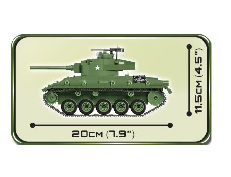 Klocki Czołg M24 Chaffee COBI - 4