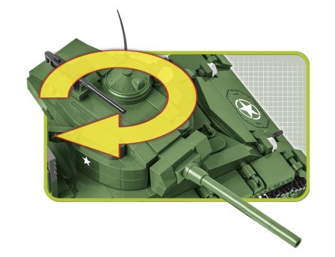 Klocki Czołg M24 Chaffee COBI - 9