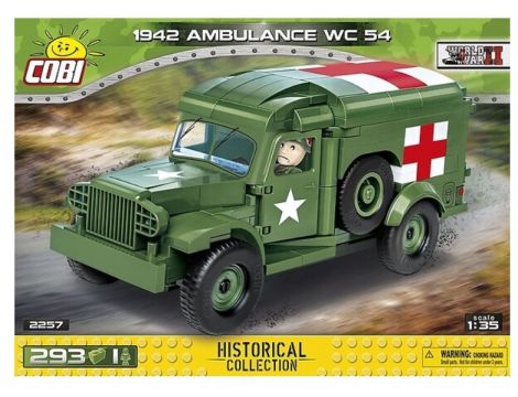 Klocki HC WWII 1942 Ambulance WC 54 COBI