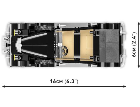 Klocki Samochód De Gaulles Horch 830 BL COBI - 5