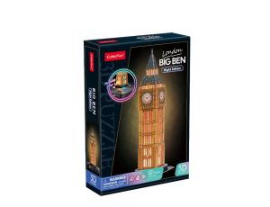 Puzzle 3D Big Ben LED Cubic Fun