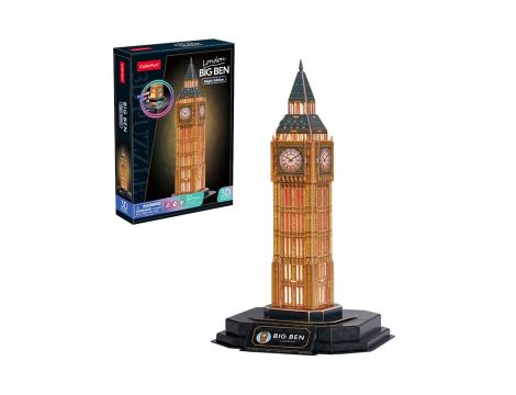 Puzzle 3D Big Ben LED Cubic Fun - 2