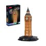 Puzzle 3D Big Ben LED Cubic Fun - 3