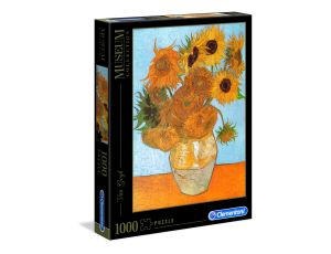 Puzzle  Słoneczniki Van Gogh Clementoni 1000el