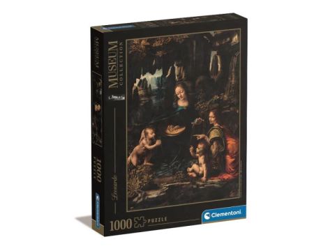 Puzzle The Virgin Of The Rocks Leonardo Da Vinci Clementoni 1000el