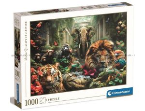 Puzzle MIstyczna Dżungla Clementoni 1000el