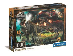 Puzzle Jurassic World Compact Clementoni 1000el