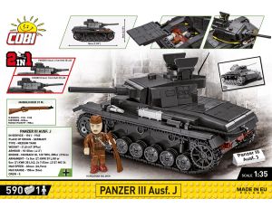 Klocki Czołg WWII Panzer III Ausf J COBI - image 2