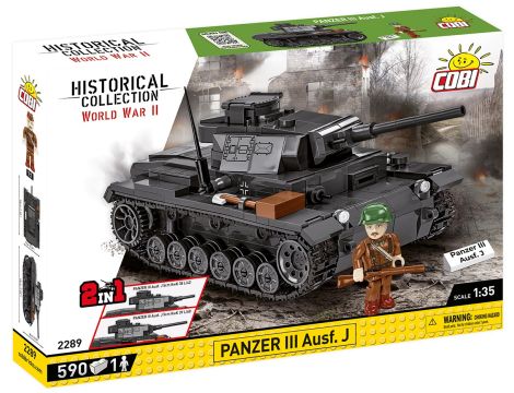 Klocki Czołg WWII Panzer III Ausf J COBI