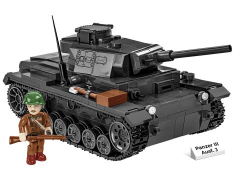 Klocki Czołg WWII Panzer III Ausf J COBI - 12