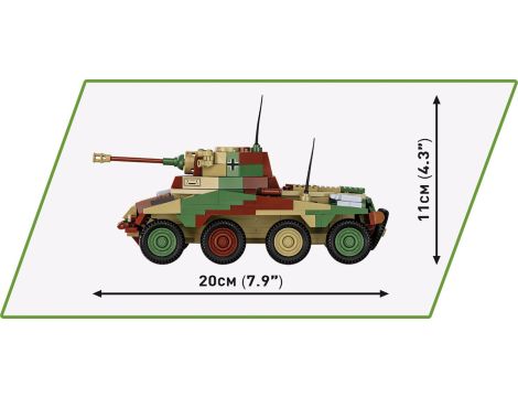 Klocki Czołg  Puma SD KFZ 234/2 COBI - 6