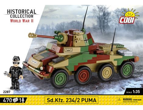 Klocki Czołg  Puma SD KFZ 234/2 COBI - 9