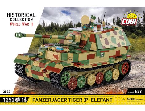 Klocki Czołg Elefant Panzerjager Tiger P COBI - 11