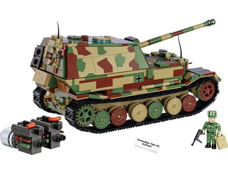 Klocki Czołg Elefant Panzerjager Tiger P COBI - 12