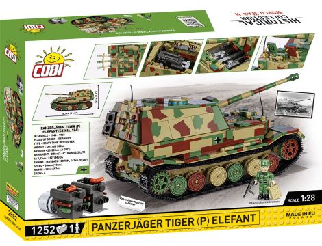 Klocki Czołg Elefant Panzerjager Tiger P COBI - 3