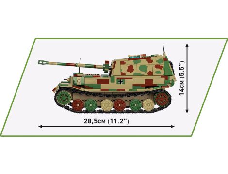 Klocki Czołg Elefant Panzerjager Tiger P COBI - 8