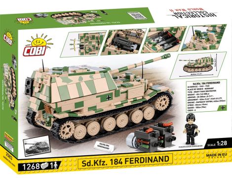 Klocki Czołg Ferdinand SD KFZ 184 COBI - 3