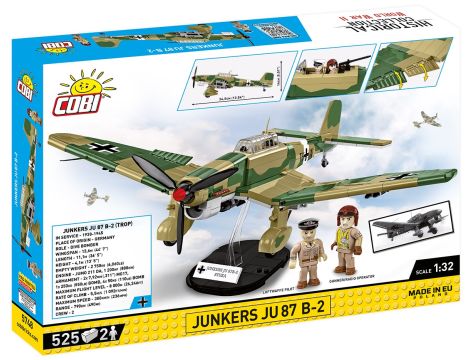 Klocki Samolot Junkers Ju 87 B-2 COBI - 3