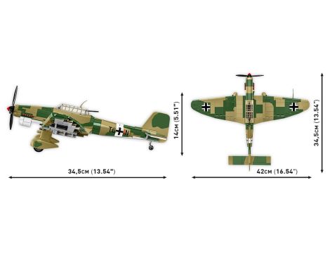 Klocki Samolot Junkers Ju 87 B-2 COBI - 6