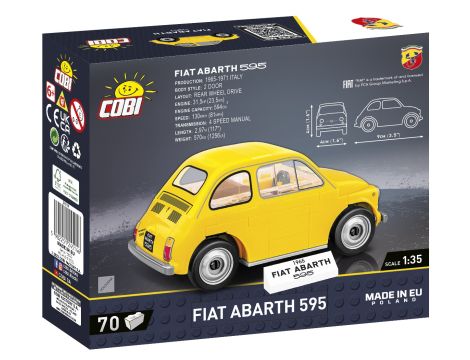 Klocki Fiat Abarth 595 COBI - 3