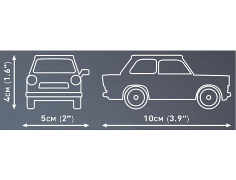 Klocki Trabant 601 Deluxe COBI - 3