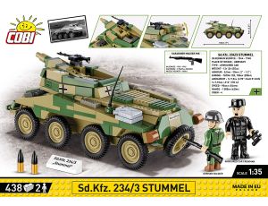 Klocki Wóz Pancerny SD KFZ  234/3 Stummel COBI - image 2