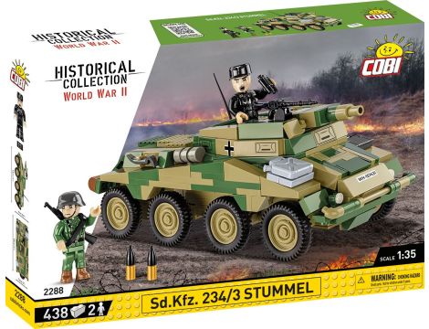 Klocki Wóz Pancerny SD KFZ  234/3 Stummel COBI