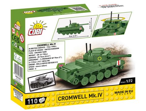 Klocki Czołg Cromwell MK IV COBI - 3