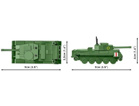 Klocki Czołg Cromwell MK IV COBI - 6