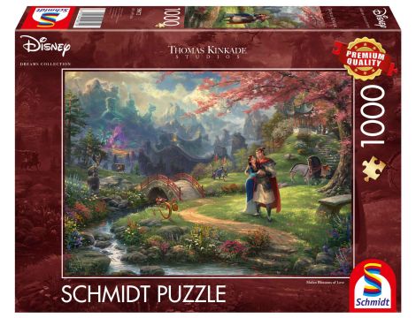 Puzzle Mulan Disney PQ T. Kinkade Schmidt 1000el