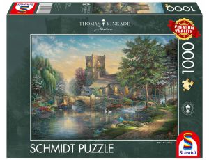 Puzzle Kaplica PQ T. Kinkade Schmidt 1000el