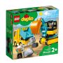 Klocki Ciężarówka I Koparka Gąsienicowa LEGO DUPLO 10931 - 3