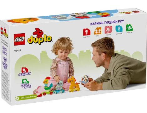 Klocki Pociąg Ze Zwierzątkami  LEGO DUPLO 10412 - 4