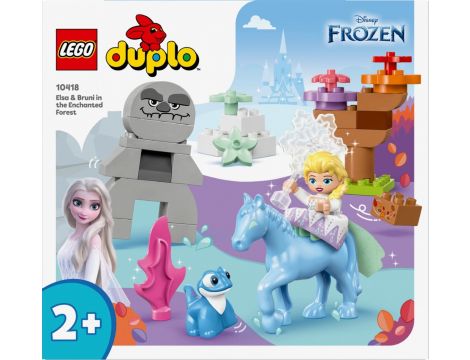 Klocki Elza I Bruni W Zaczarowanym Lesie LEGO DUPLO 10418 - 2