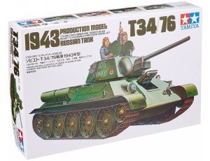 Model Czołgu Russian T34/76 1943 Tamiya