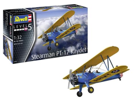 Model Samolotu Stearman PT-17 Kaydet Revell