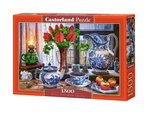 Puzzle Martwa Natura Z Tulipanami Castorland 1500el