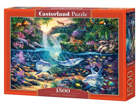 Puzzle Dżunglowy Raj Castorland 1500el