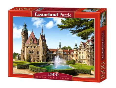 Puzzle Polska Zamek Moszna Castorland 1500el