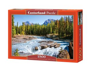 Puzzle Rzeka Athabasca Góry Kanada Castorland 1500el