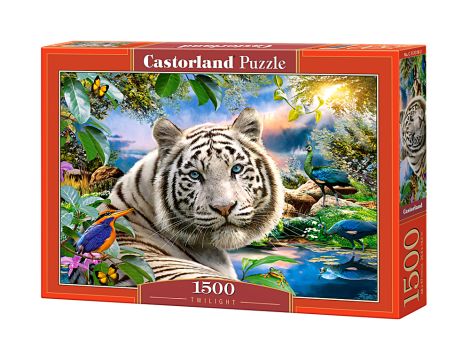 Puzzle Zmierzch Tygrys Zwierzęta Castorland 1500el