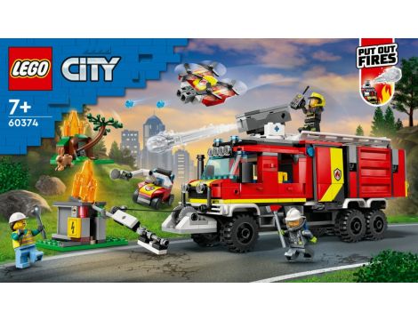 Klocki Terenowy Pojazd Straży Pożarnej LEGO City 60374 - 2