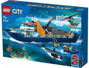 Klocki Łódź Badacza Arktyki LEGO City 60368 - image 2