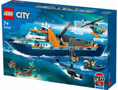 Klocki Łódź Badacza Arktyki LEGO City 60368 - 2